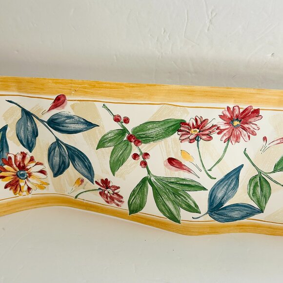 Croscill Gazebo Floral Wallpaper Border Lot of 3 Rolls Sealed 5 yards Each PLUS - Picture 5 of 6